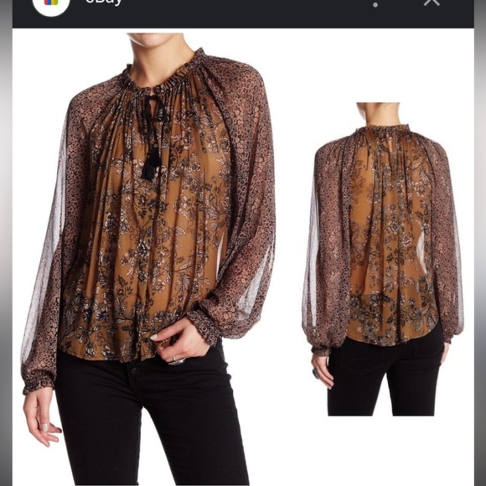 Free People Hendrix sheer dress